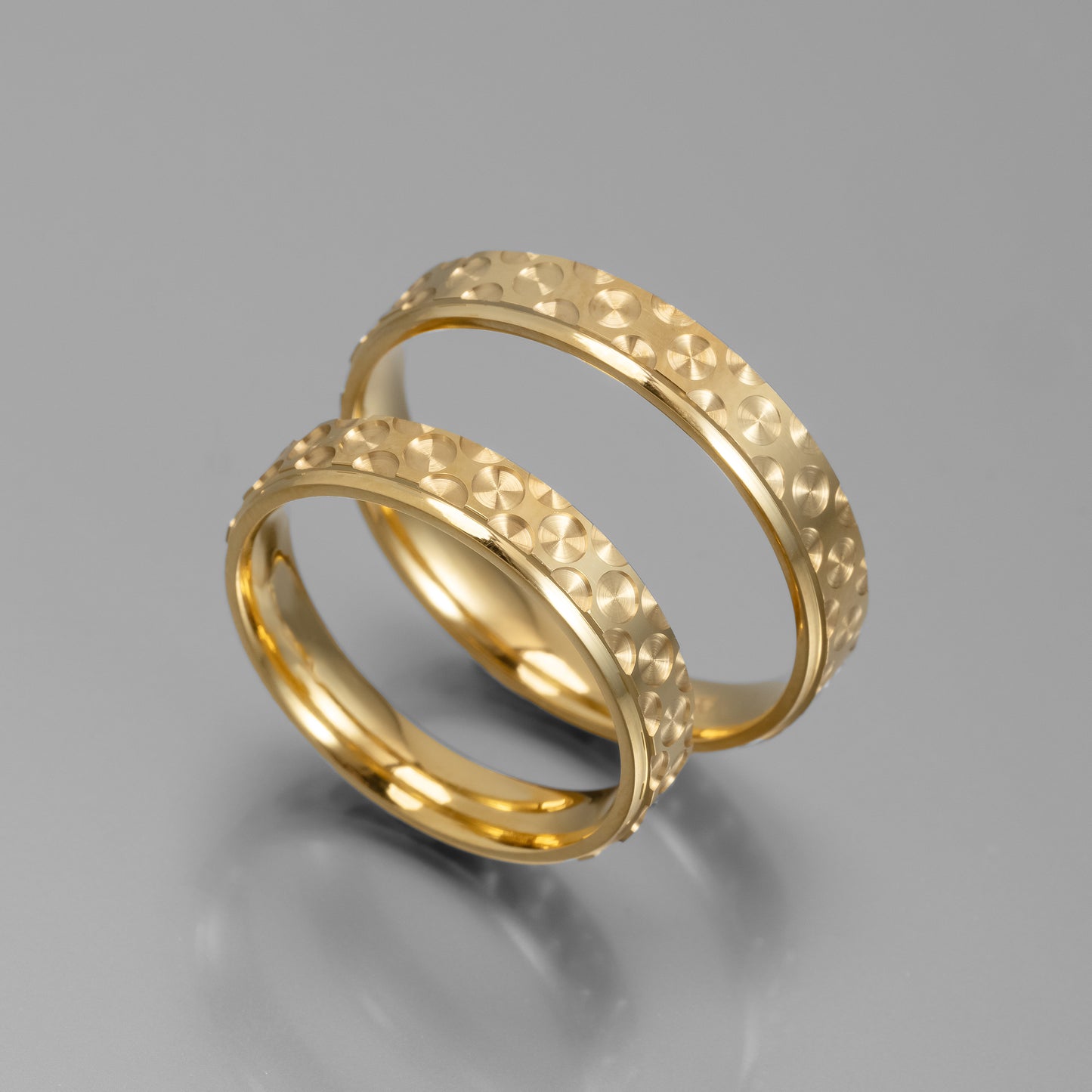 Carved Wedding Band