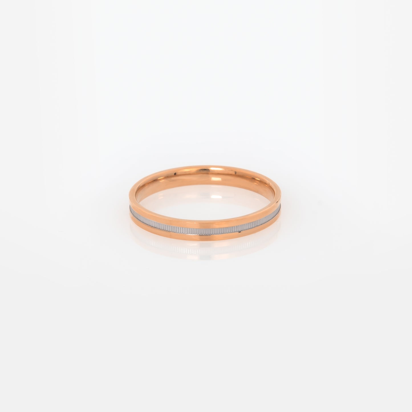 Ribbed Wedding Band 3mm