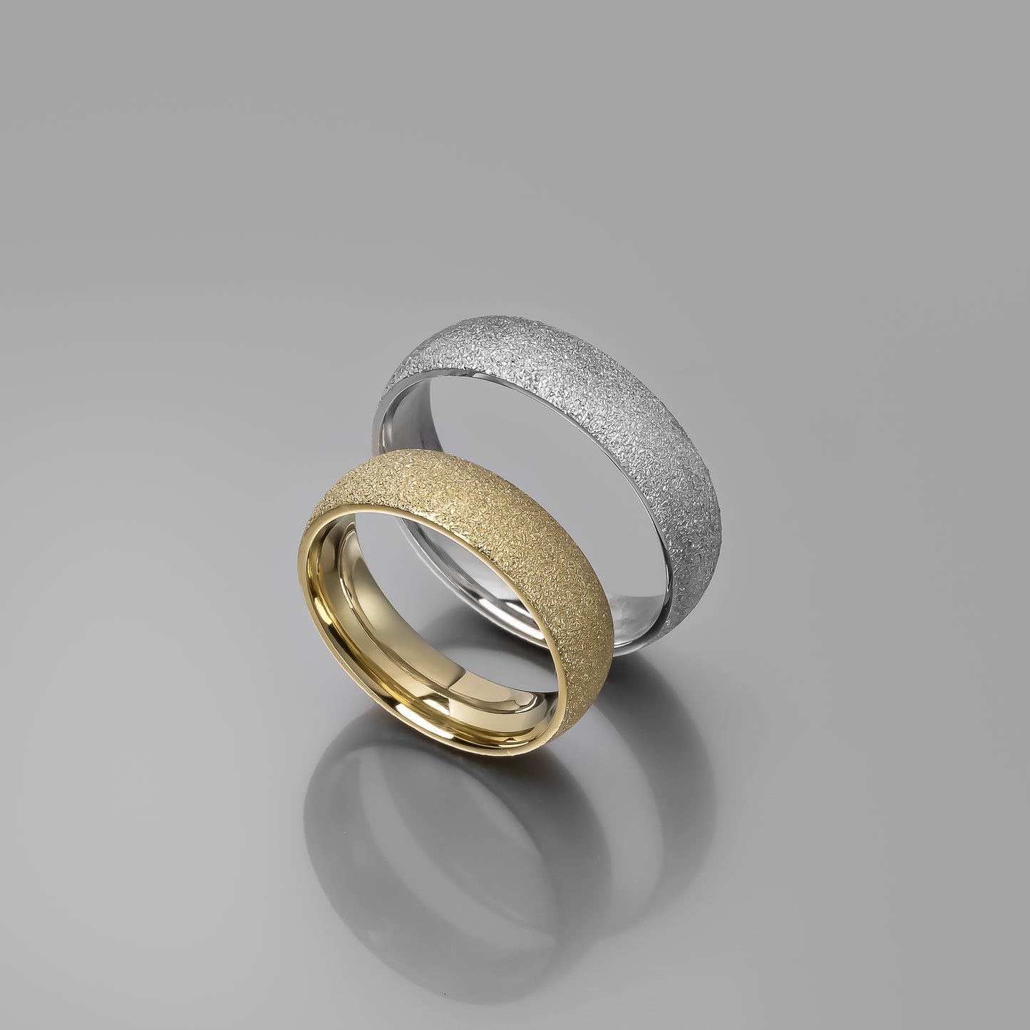 Stardust Unique Wedding Band