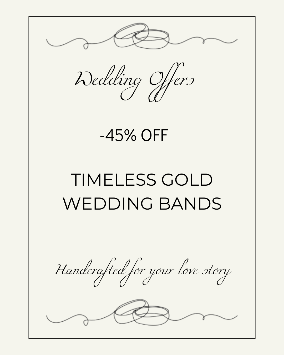 Pair of Classic Bands 2.2mm