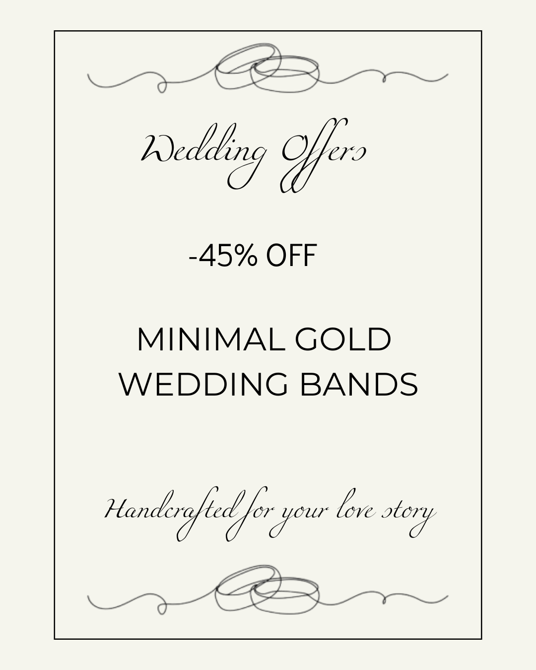 Pair of Flat Bands 2.2mm