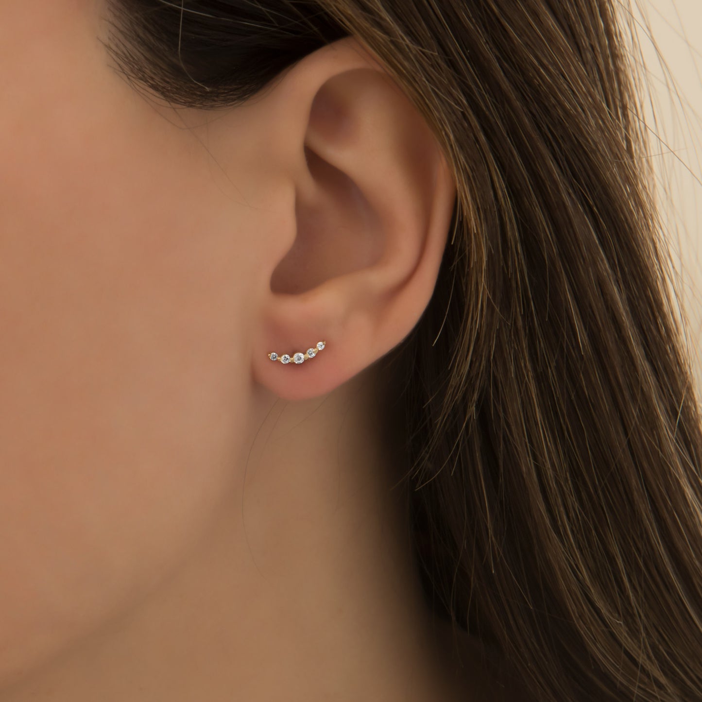 Cluster Helix Piercing Earrings