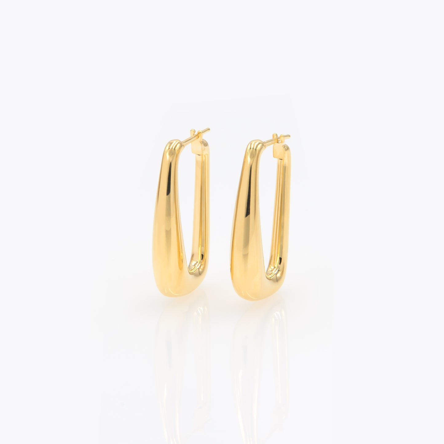 Chunky Geometry Hoop Earrings
