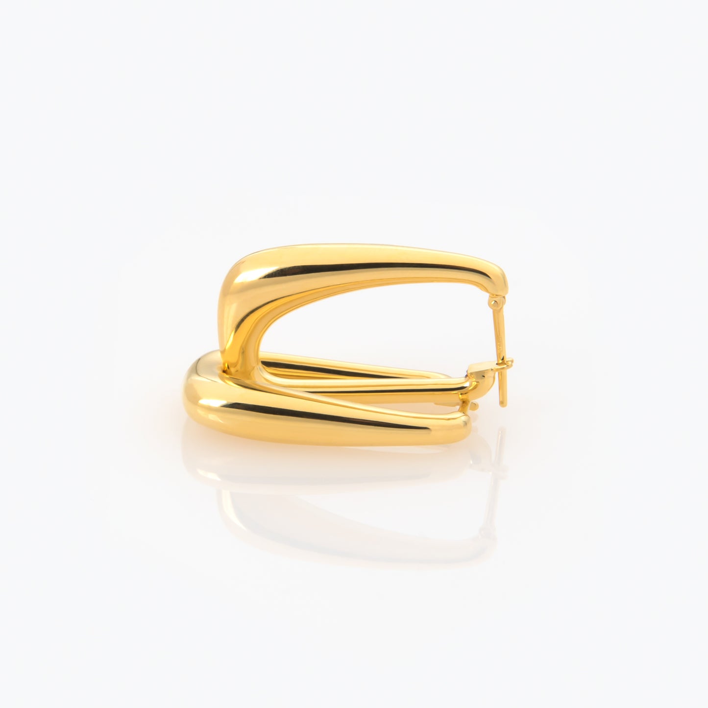 Chunky Geometry Hoop Earrings