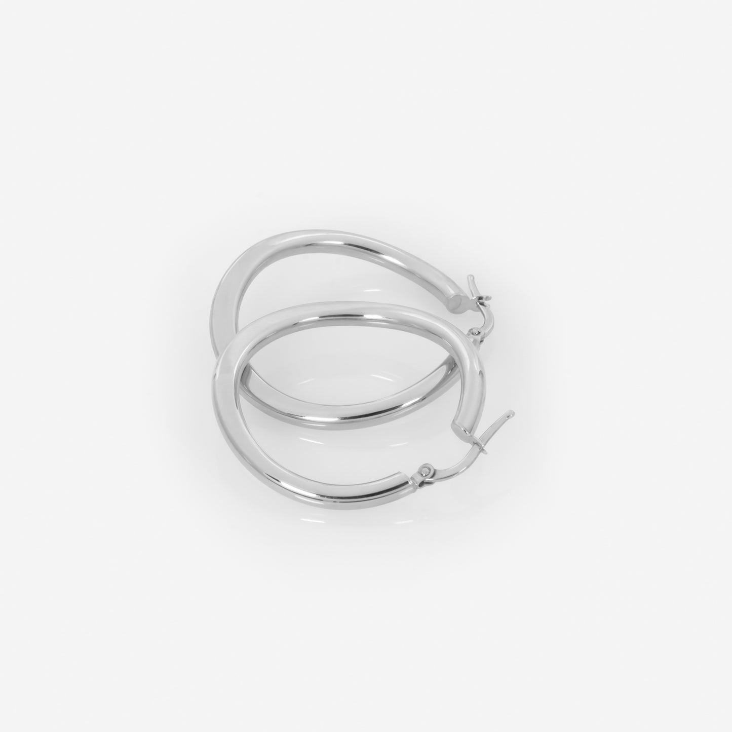 Wavy Round Hoop Earrings