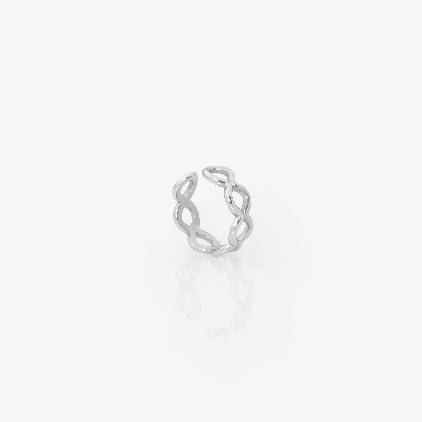 Chain Link Ear 14k Gold Vermeil Cuff