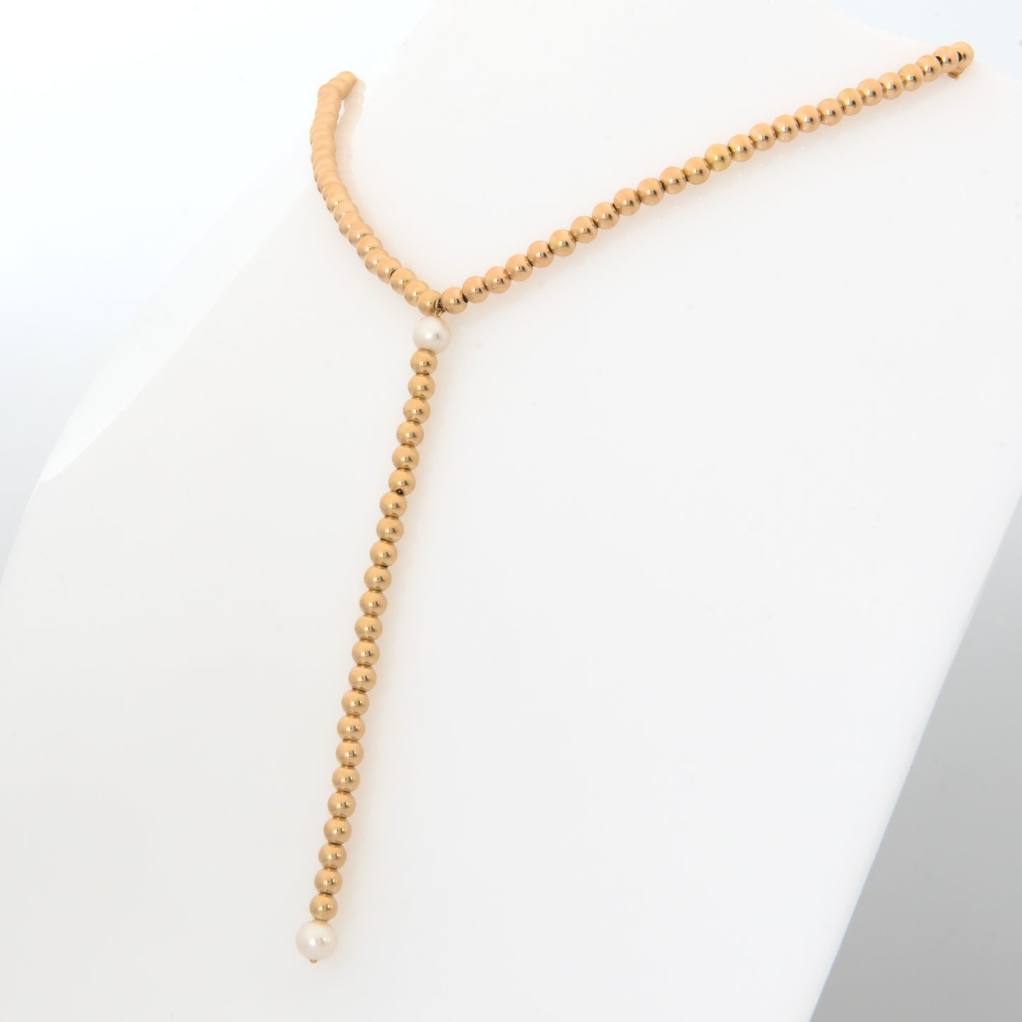 Ball Lariat Necklace