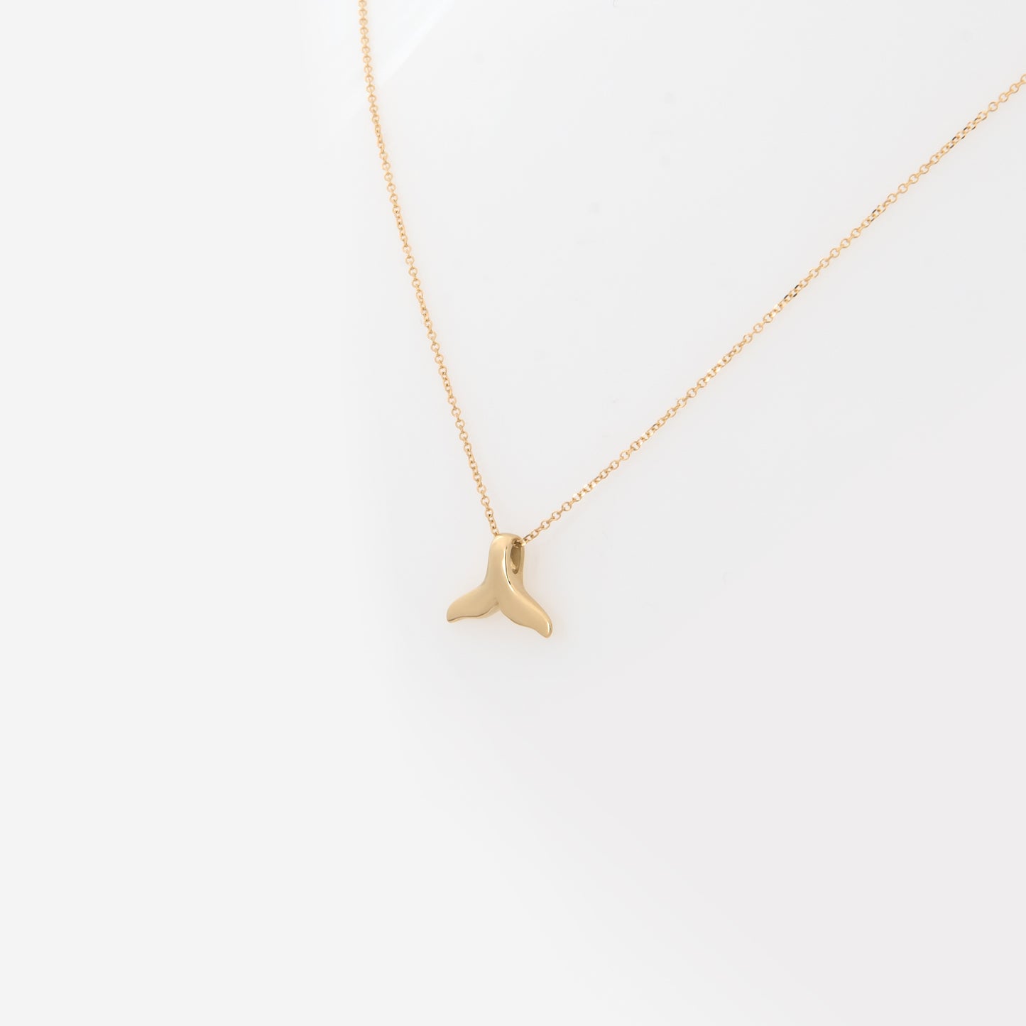 Gold Mermaid Tail Necklace