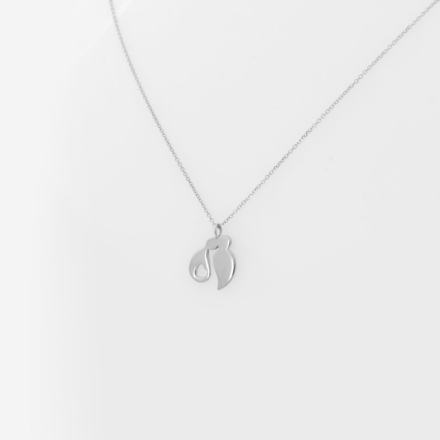 Solid Gold Family Necklace