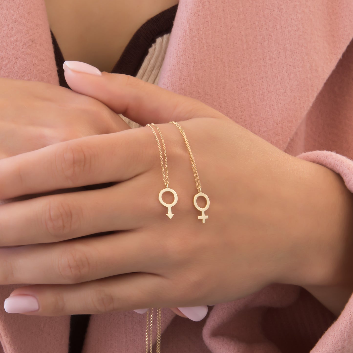 Venus Symbol Necklace