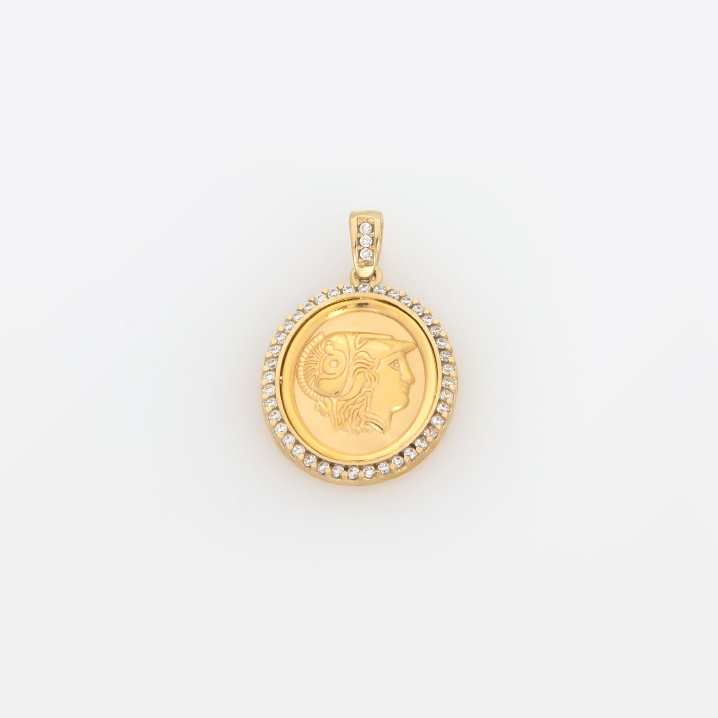 Oval Athena Gemstone Pendant