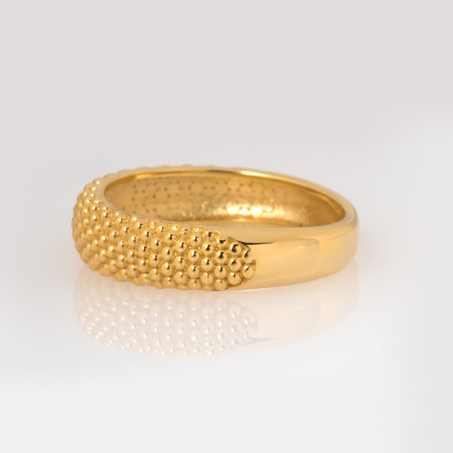 Dome Milgrain Ring