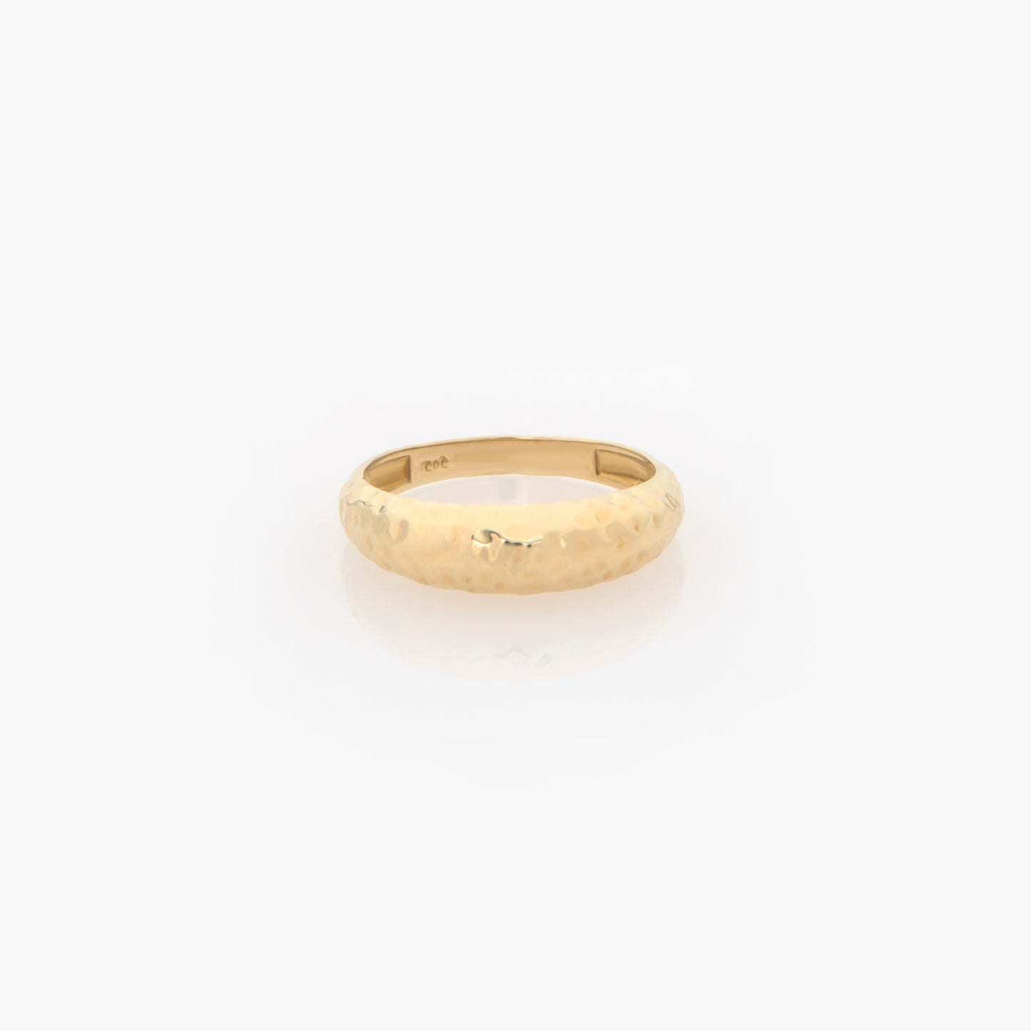 Hammered Dome Ring