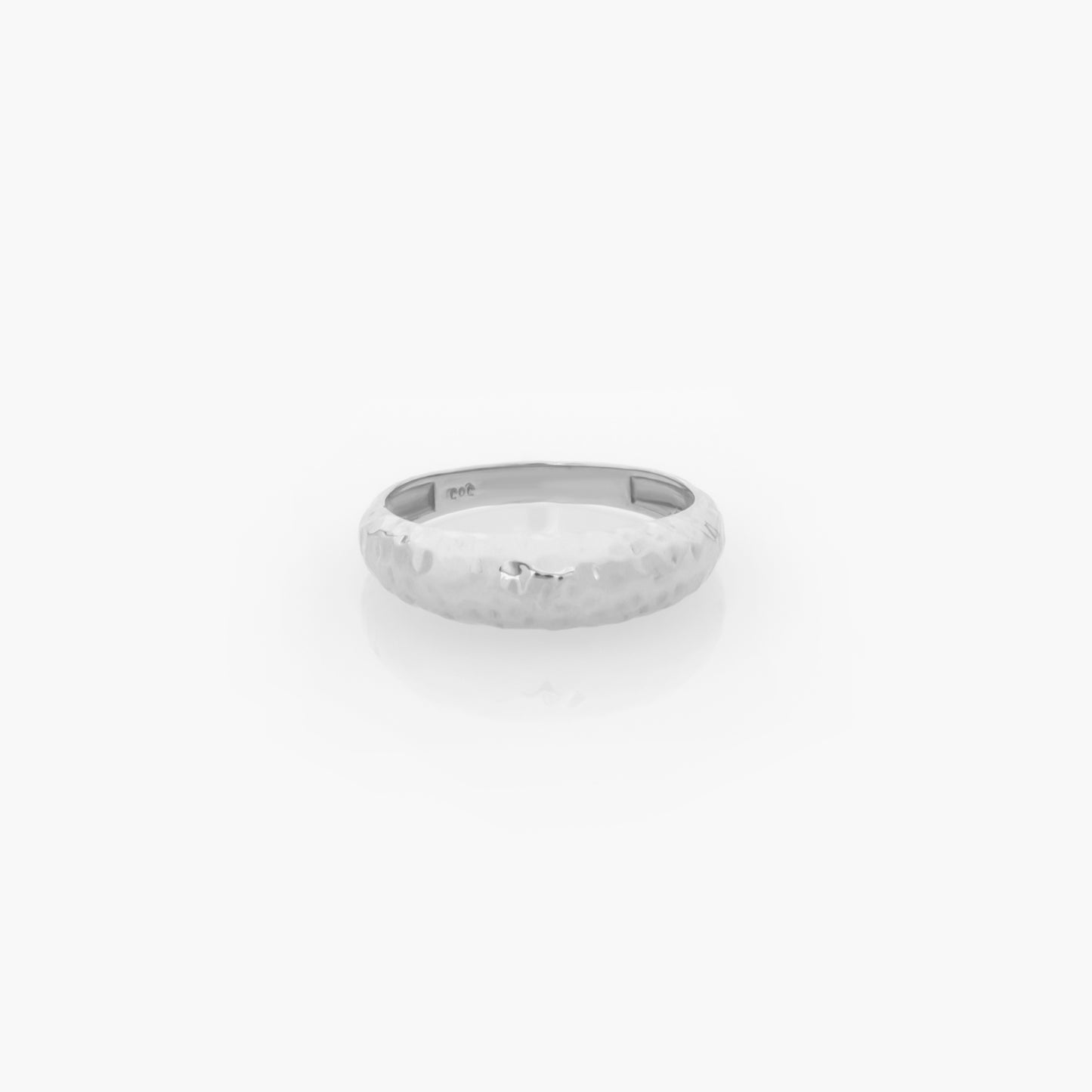 Hammered Dome Ring