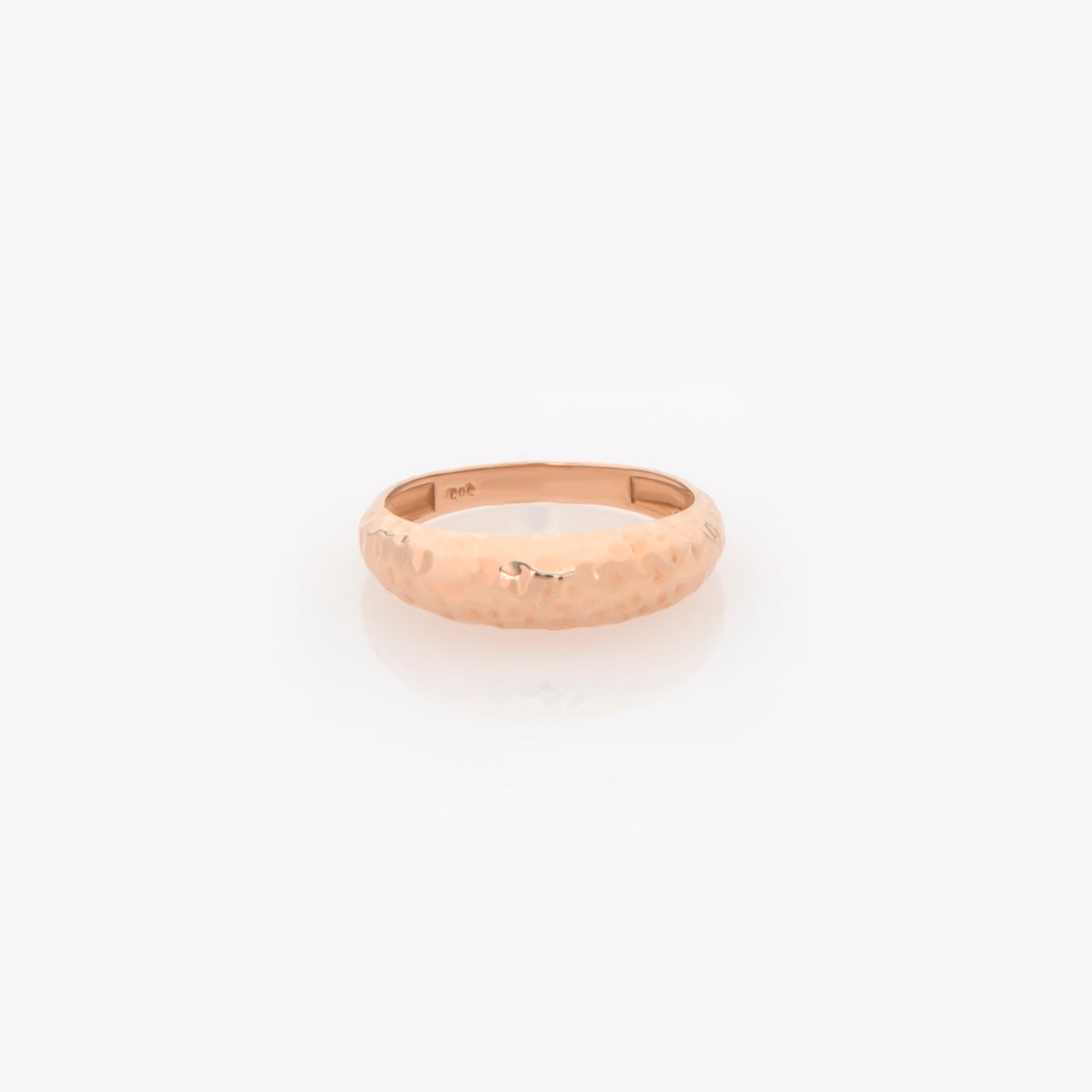 Hammered Dome Ring