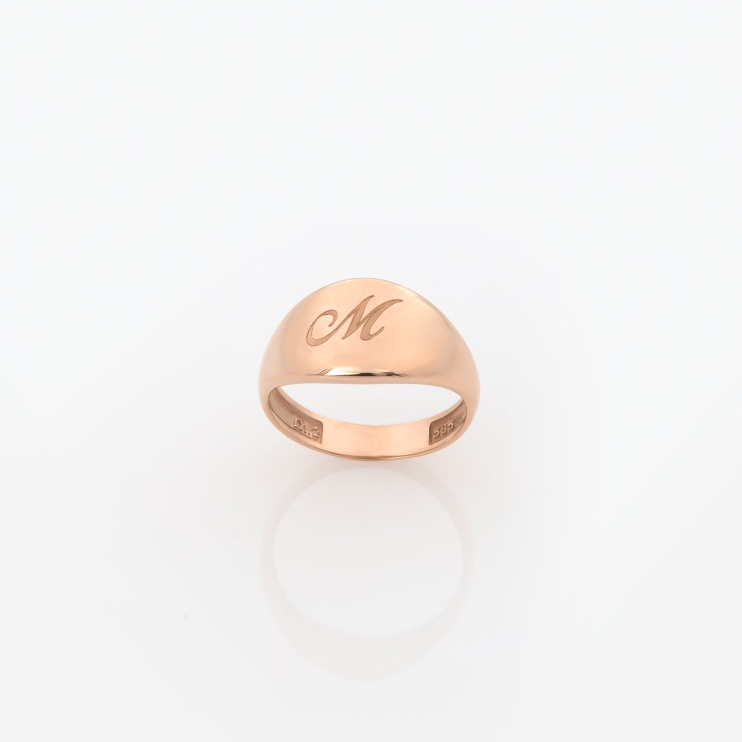 Gold Pinky Signet Ring