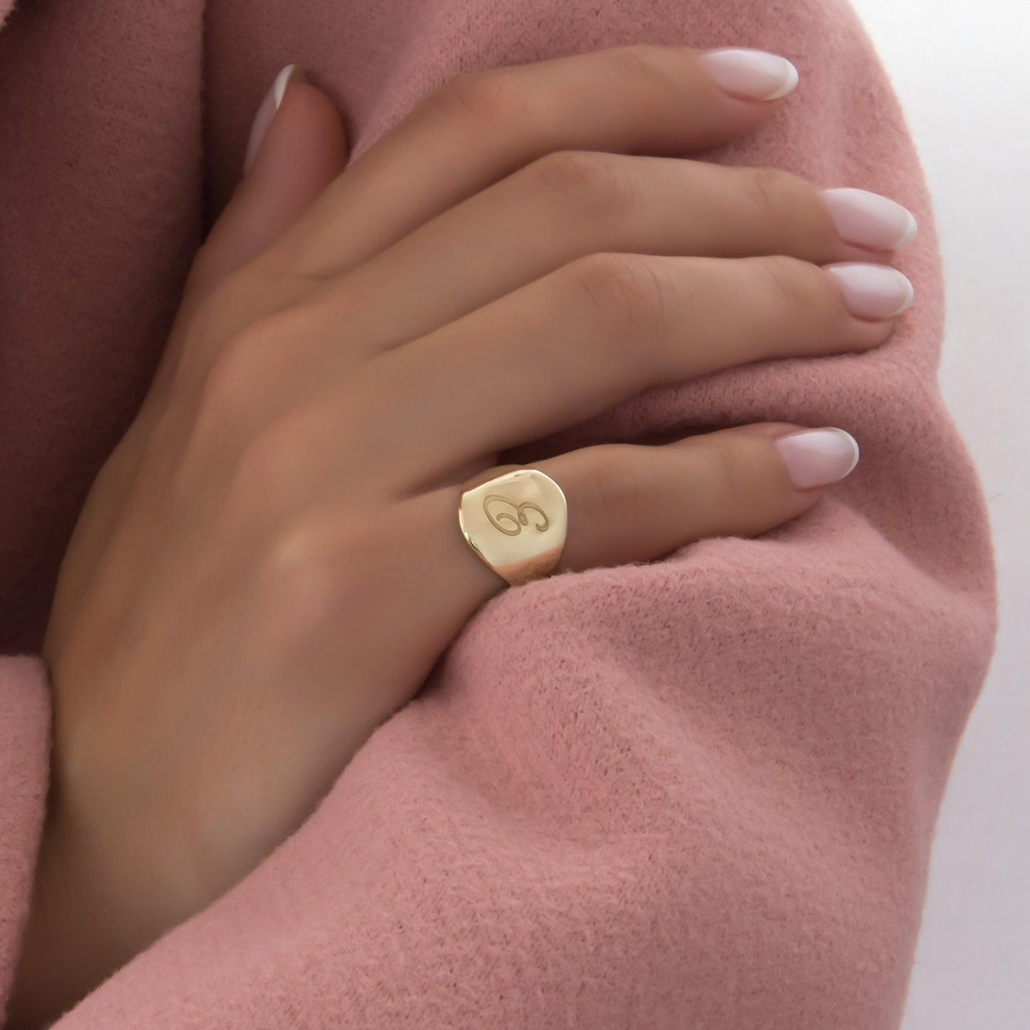 Gold 14k Pinky Signet Ring