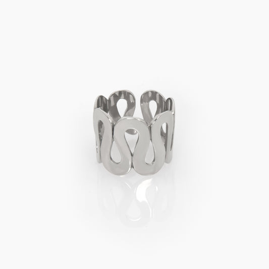 Silver Full Eternity Ring