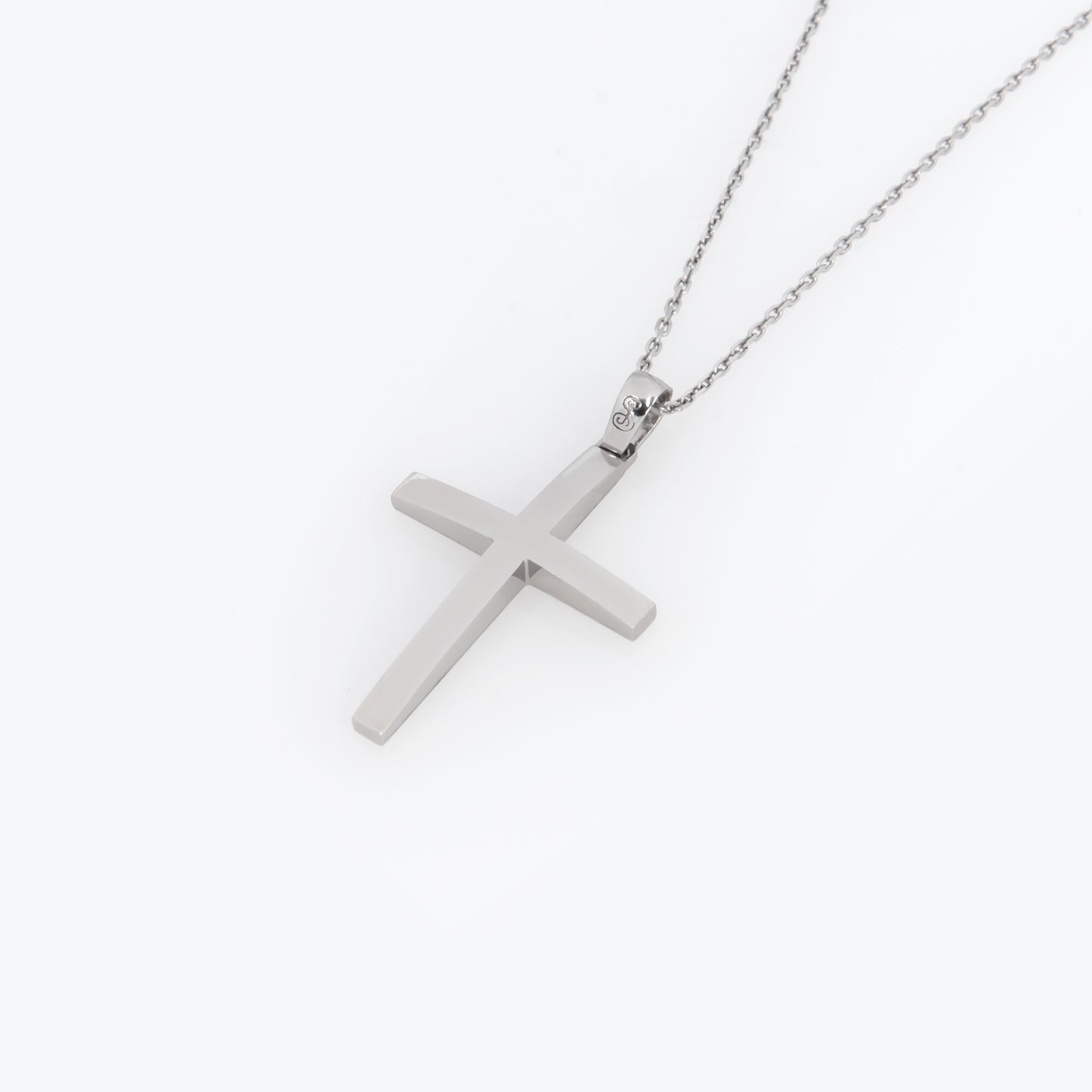 Dainty Plain Gold Cross