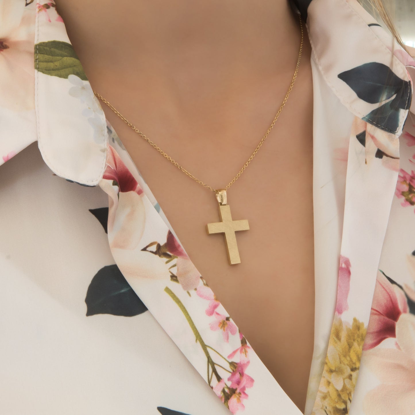 Classic Textured Cross