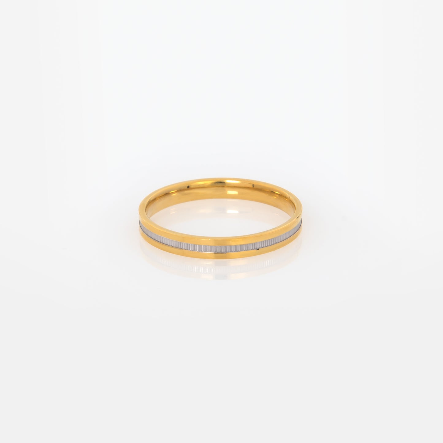 Ribbed Wedding Band 3mm