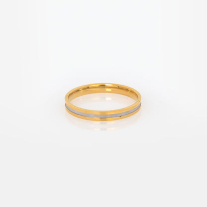 Ribbed Wedding Band 3mm