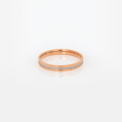 Ribbed Wedding Band 3mm