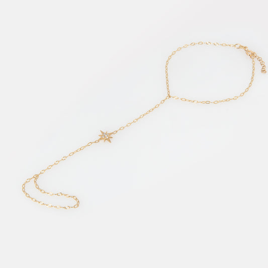 Celestial Gold Hand Chain