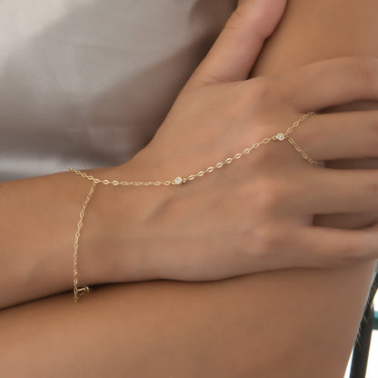 Minimal Diamond Hand Chain