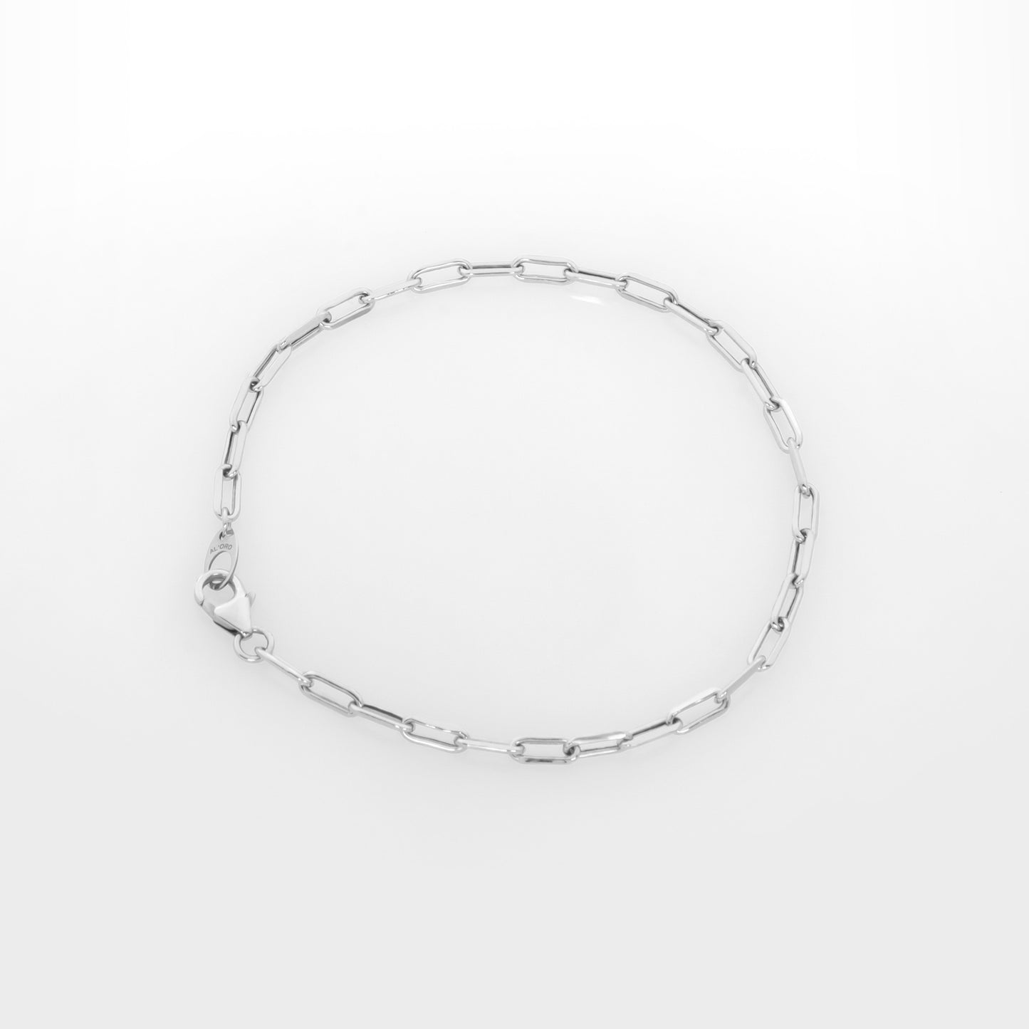Minimalist Paperclip Gold Bracelet
