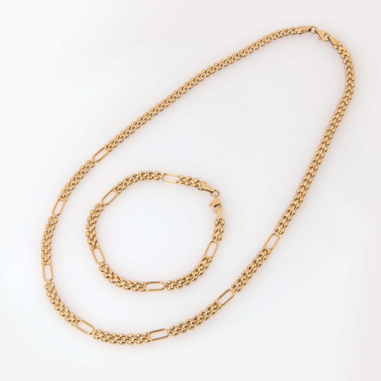 Panther Link Paperclip Bracelet