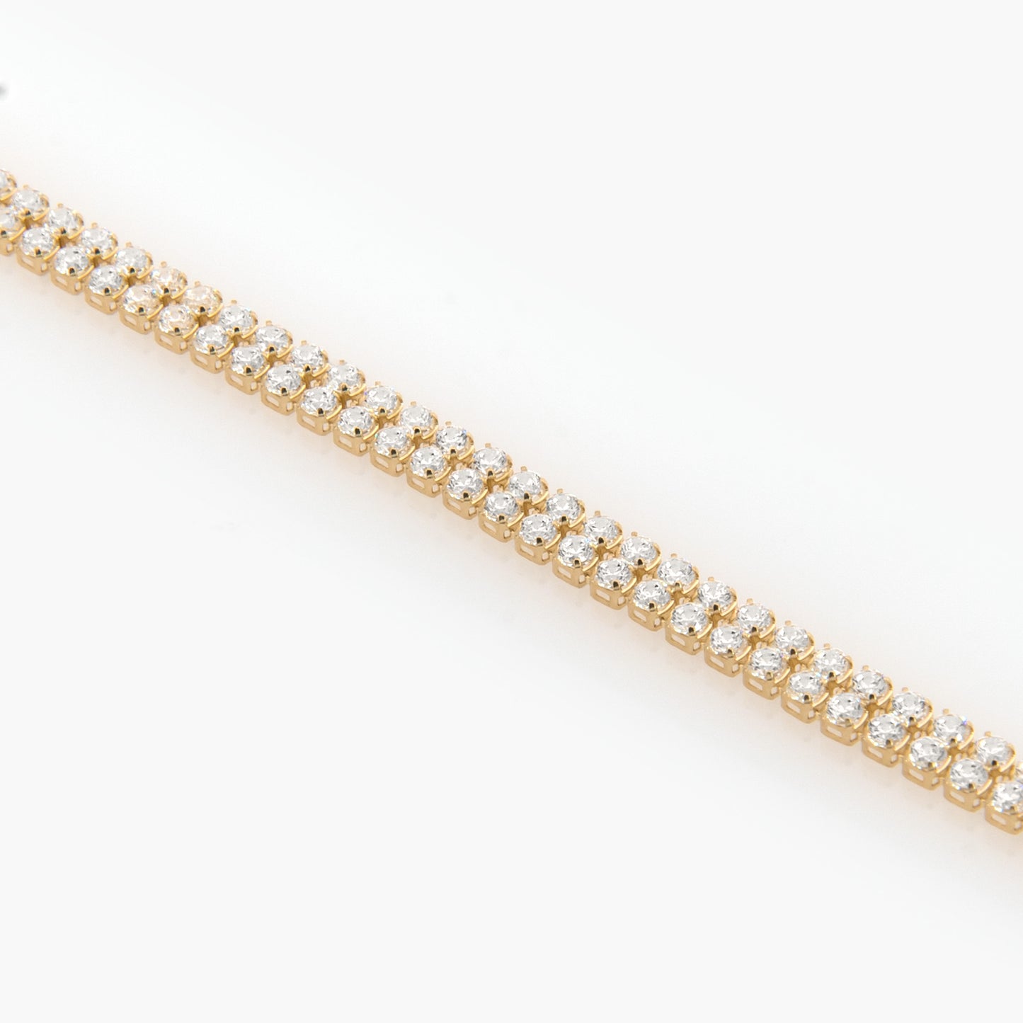 Double Row Tennis Bracelet