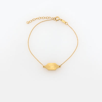 Sunburst Chain Bracelet