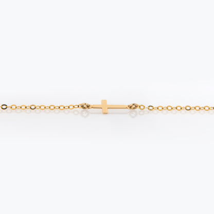 Cross Chain Bracelet