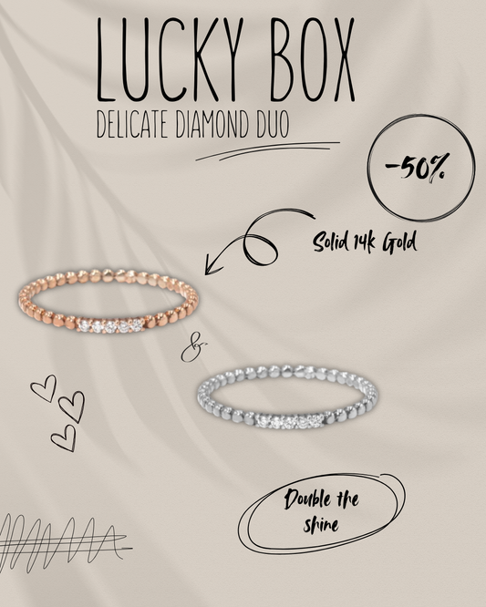 Lucky Box: Delicate Diamond Duo (-50%)