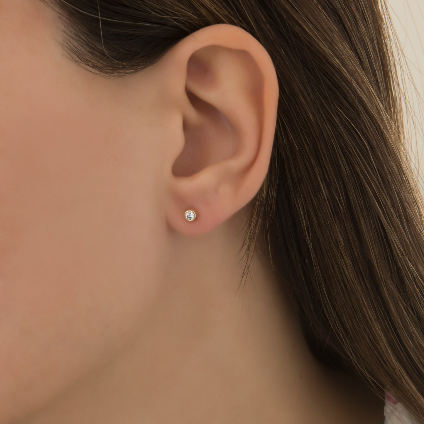 16 gauge Solitaire Tragus Piercing Earrings
