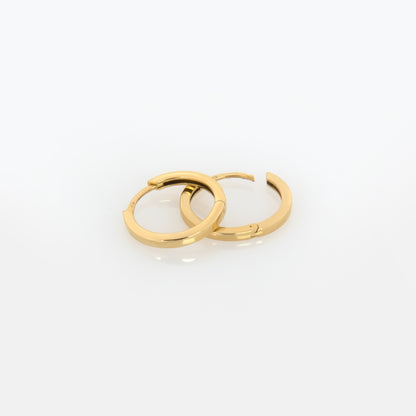 Classic Gold Hoop Earrings