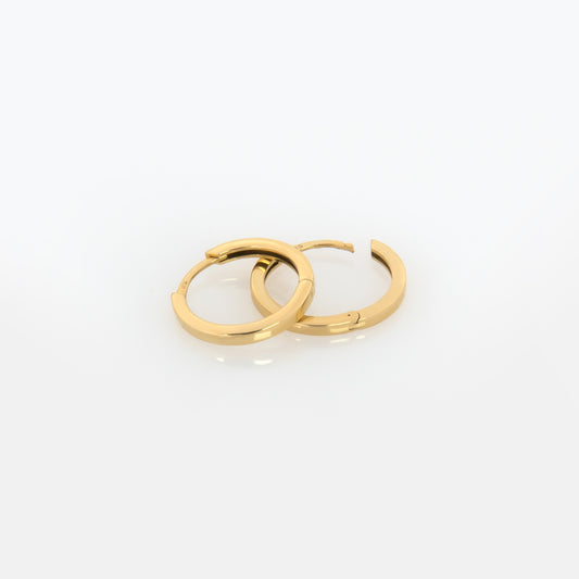 Classic Gold Hoop Earrings