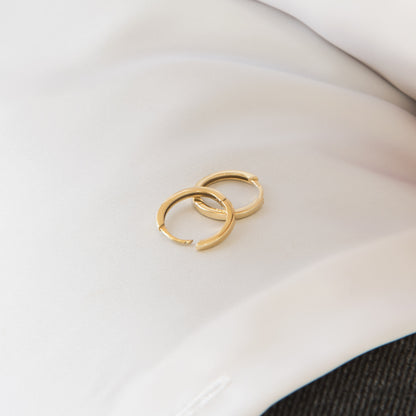 Classic Gold Hoop Earrings