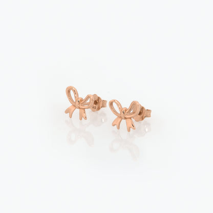 Elegant Bow Stud Earrings