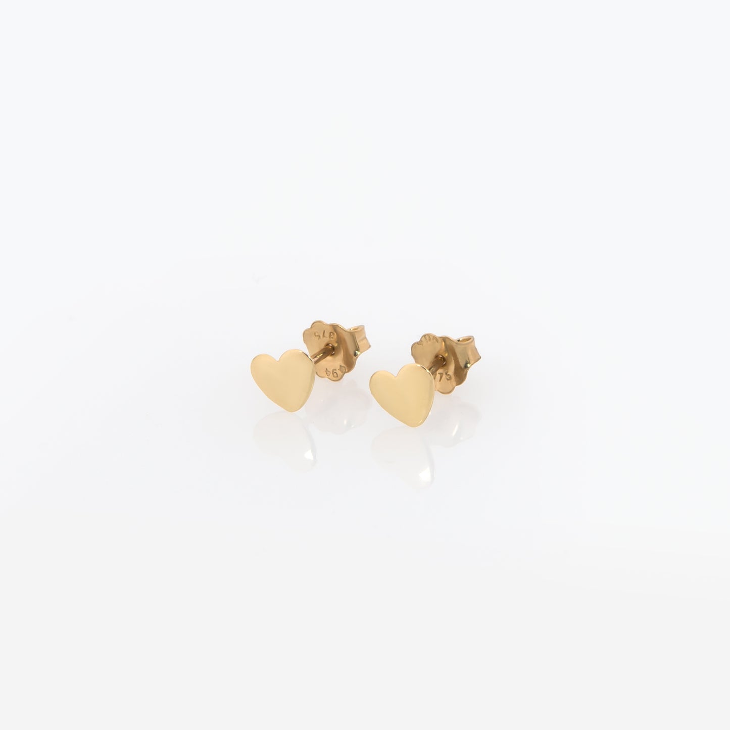 Dainty Heart Stud Earrings