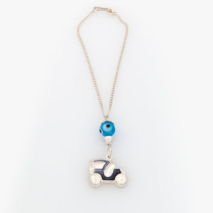 Antique Car Rearview Mirror Charm