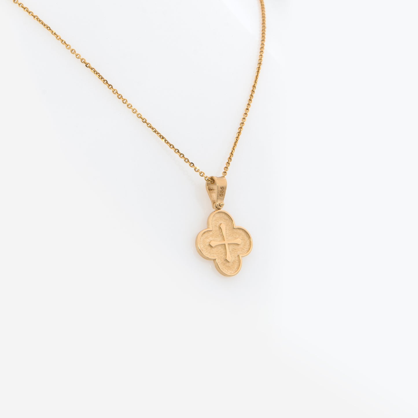 Byzantine Clover Necklace