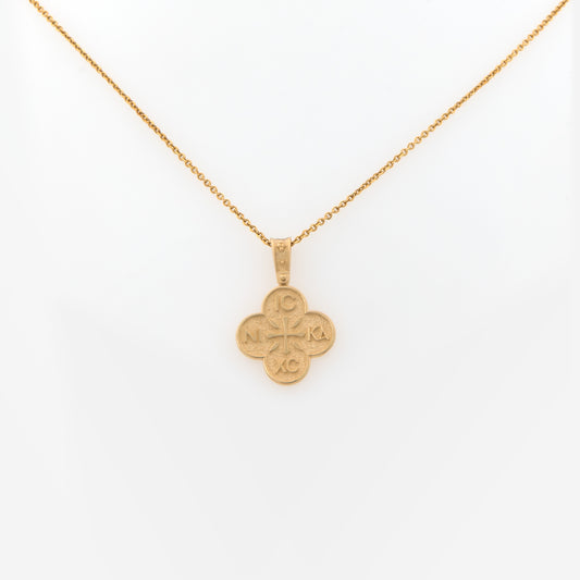 Byzantine Clover Necklace