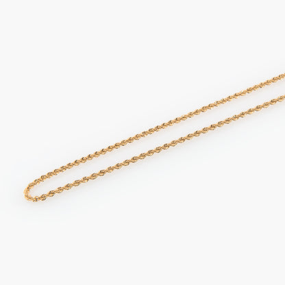 Elegant Gold Rope Chain