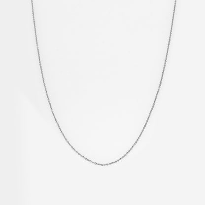 Solid Gold Cable Chain Necklace