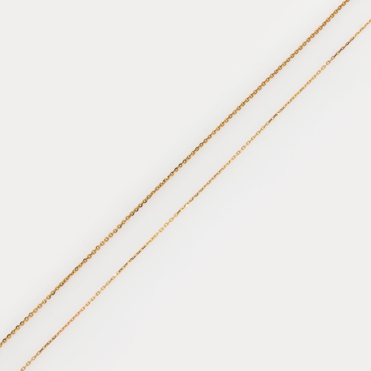 Solid Gold Cable Chain Necklace
