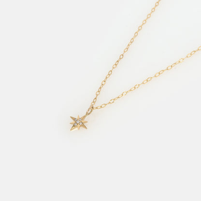 North Star Diamond Necklace