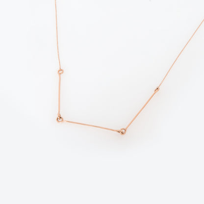 Celestial Gold Bar Necklace