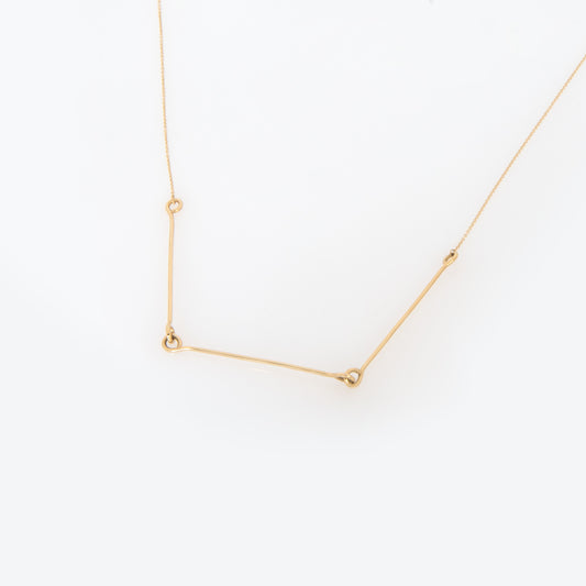 Celestial Gold Bar Necklace